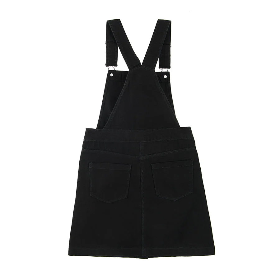 Girls Black Dangri Skirt - Image 2