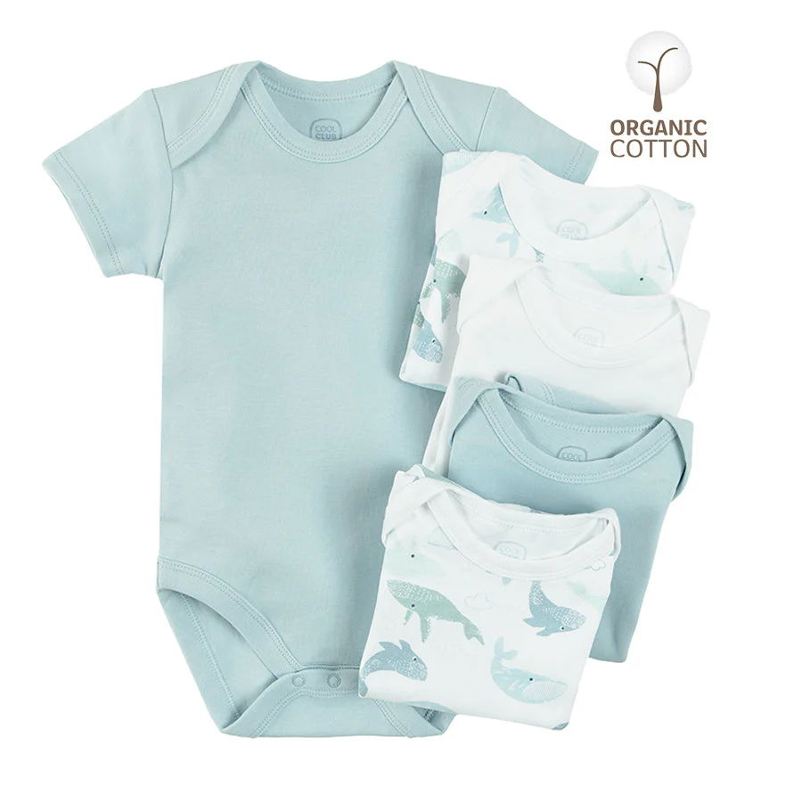 Girl's Body with Short Sleeves Mix Set 5 Pcs CC CUB2402127 00