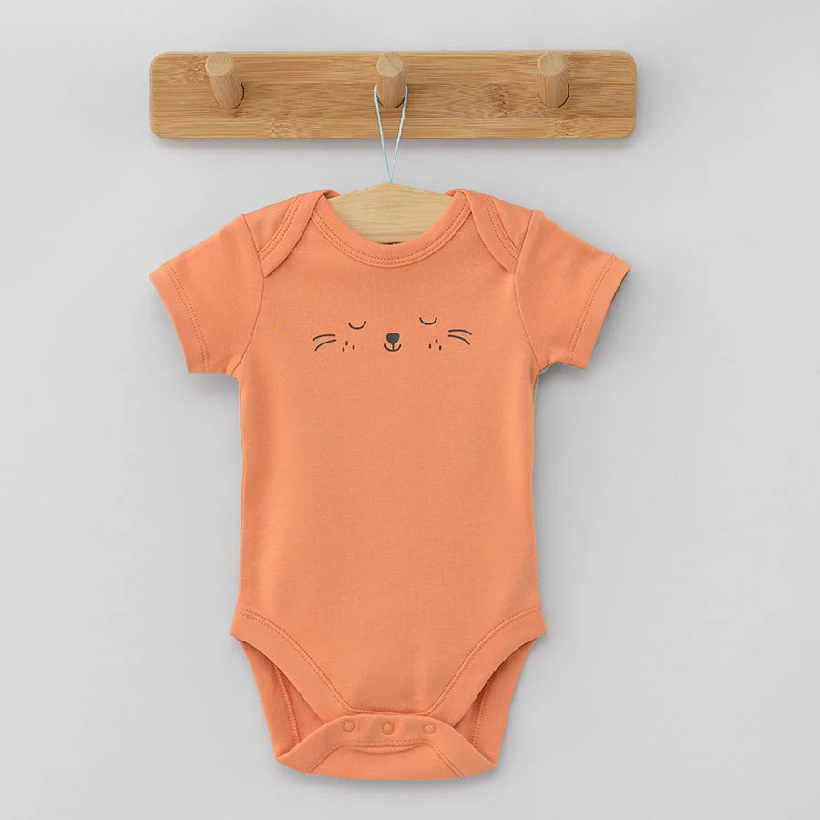 Girl's Bodysuit Organic Cotton Mix Set 5 Pcs CC CUU2400325 - Image 4