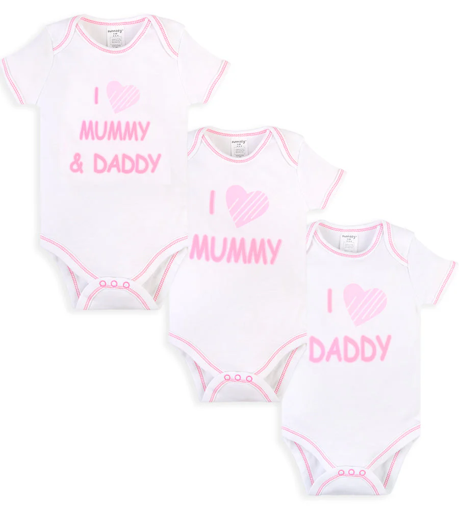 Girls Bodysuit Pack of 3 - 0265543