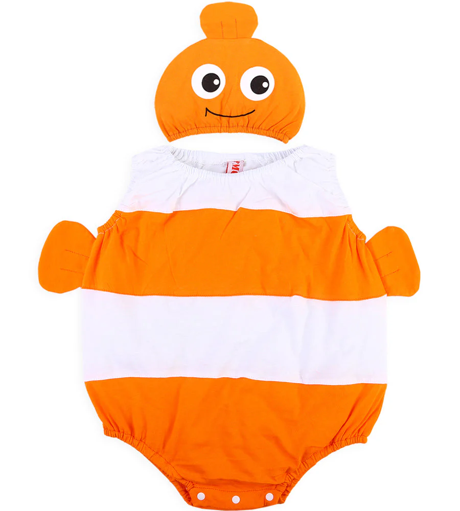 Girls Bodysuit With Cap - 0267904