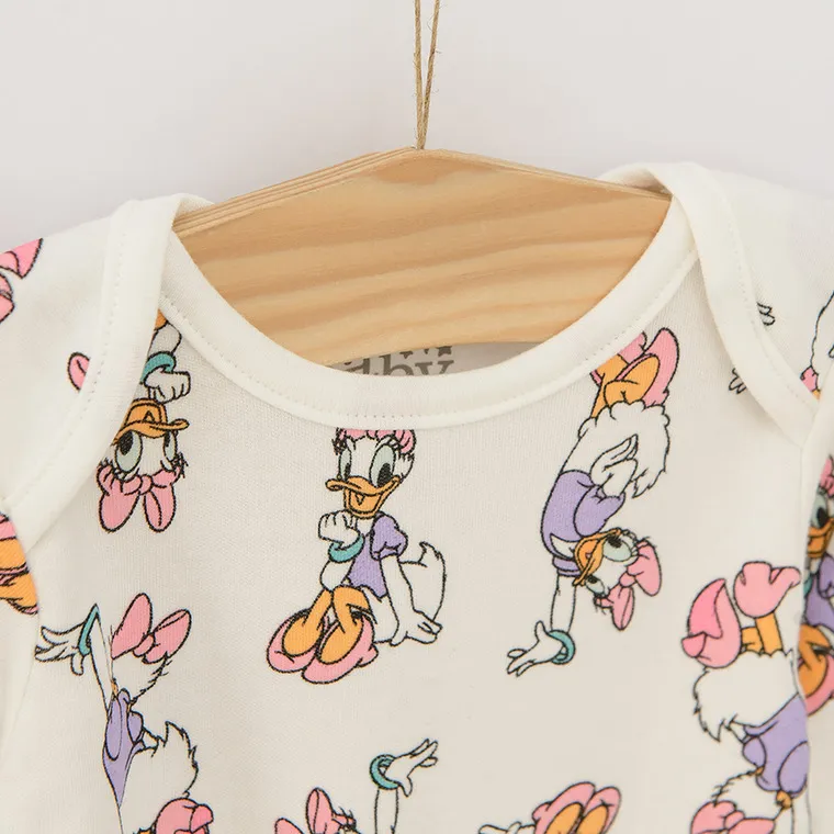 Girls' Bodysuit with Long Sleeves Mix Daisy Set 5 Pcs CC LUG2500358 00 - Image 4