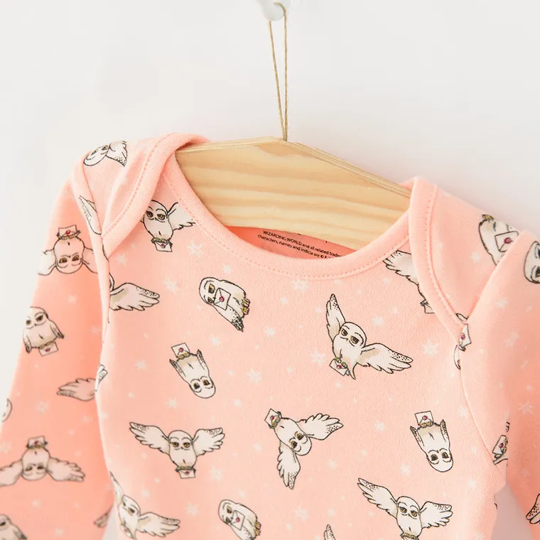 Girl's Bodysuit with Long Sleeves Organic Cotton Mix Harry Potter Set 3 Pcs CC LUG2500250 00 - Image 5