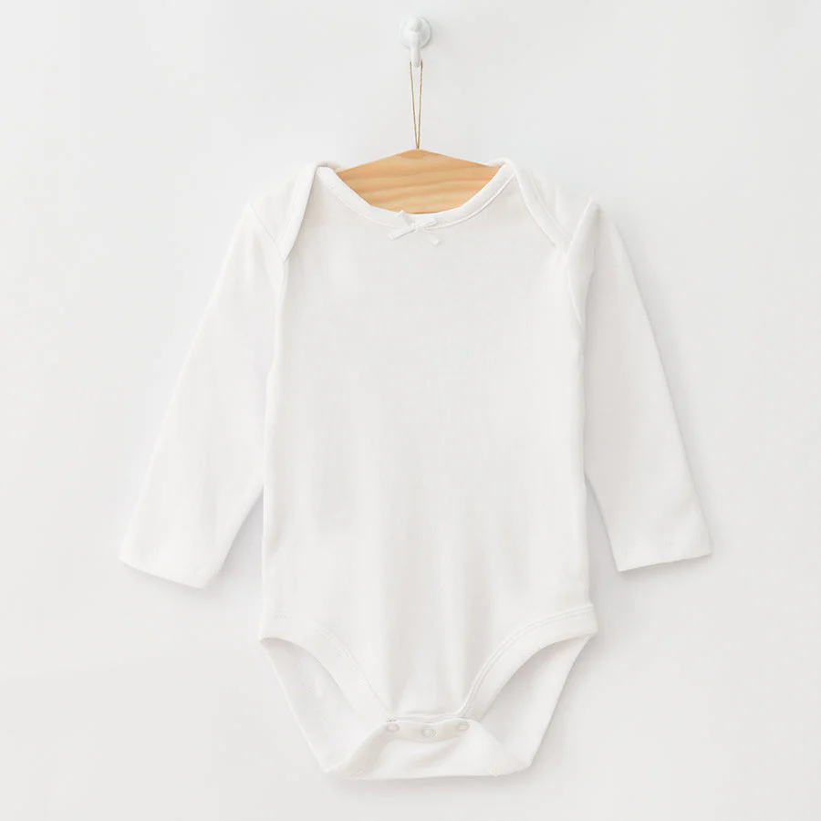 Girl's Bodysuit With Long Sleeves White Pink Disney Set 5 Pack CC LUG2500932 00 - Image 4