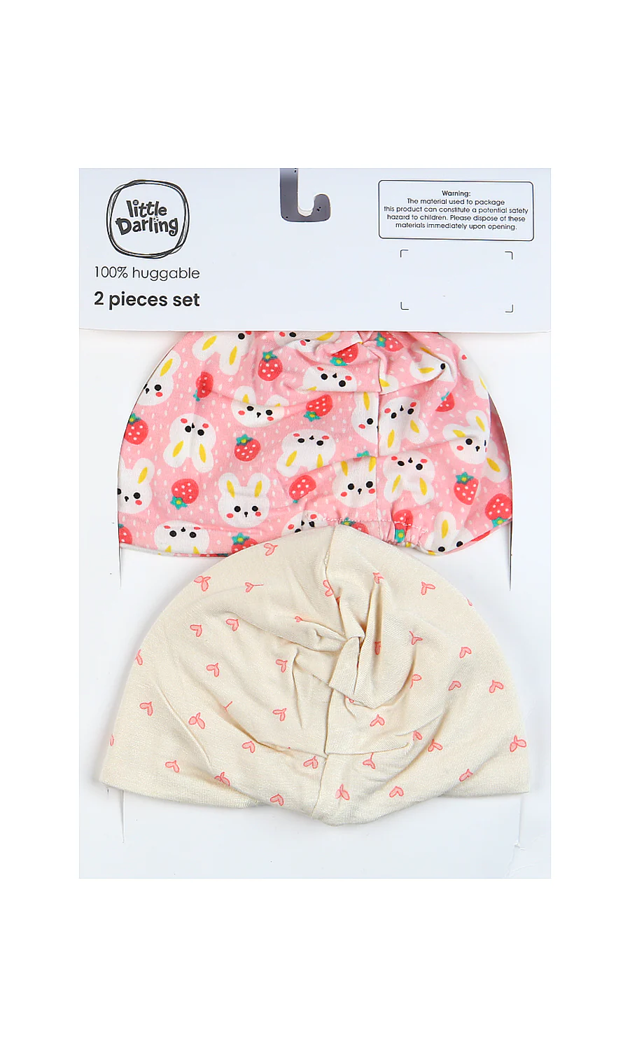 Girls Cap Pack Of 2 - 0291219 - Image 6