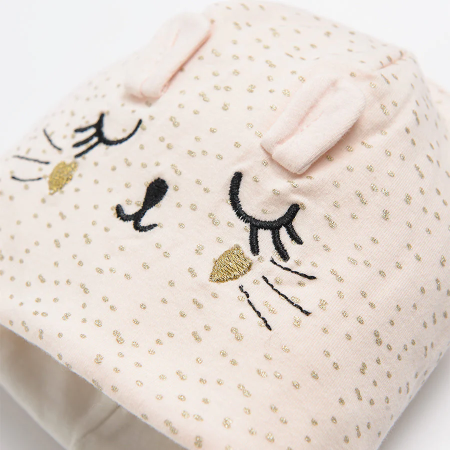 Girls Cap Peach CC CAG2400681 - Image 2