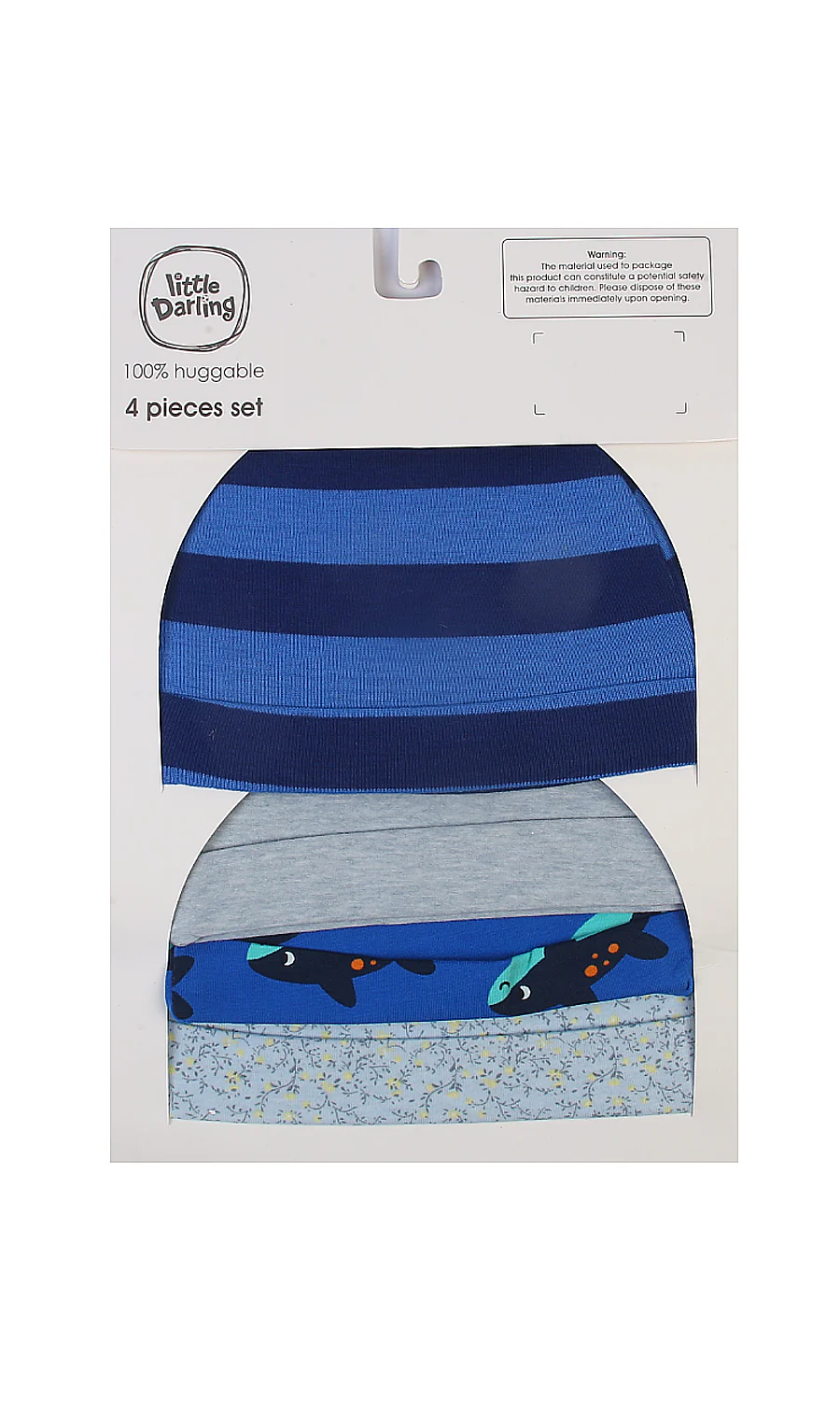 Boys Caps Pack Of 4 - 0289760 - Image 6