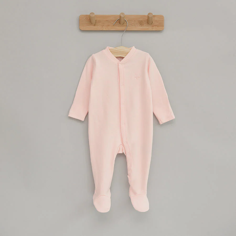 Girl's Clown Organic Cotton Light Pink White Set 2 Pcs CUG2102383 00 P - Image 4