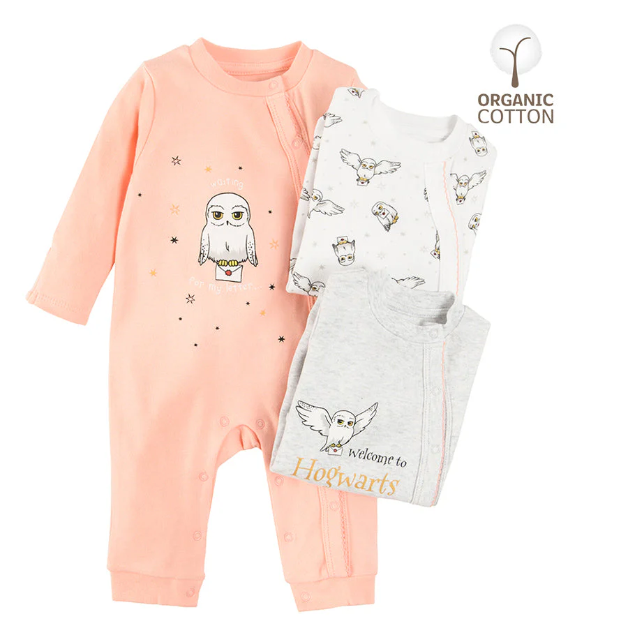 Girl's Clown Organic Cotton Mix Harry Potter Set 3 Pcs CC LUG2500251 00 - Image 7