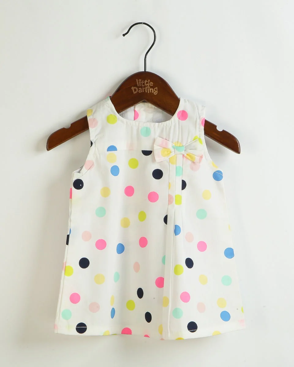 Girls Cotton Dress - 0221120-4 - Image 2