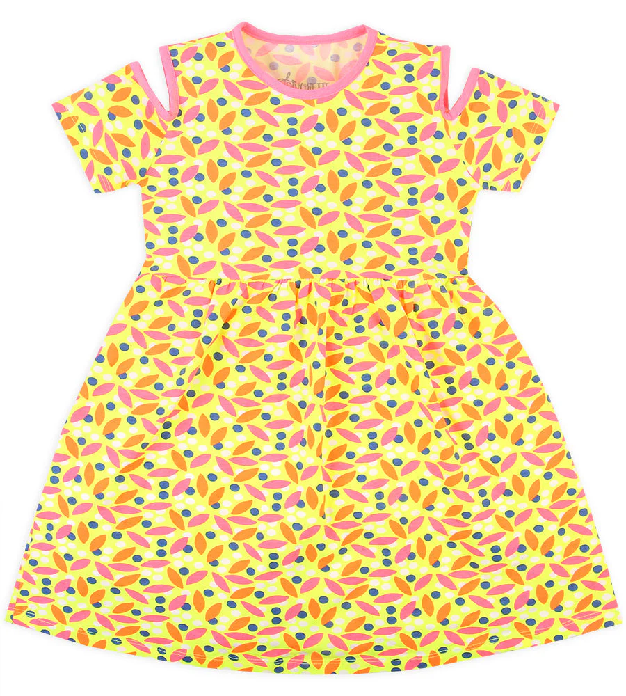 Girls Cotton Dress - 0234958