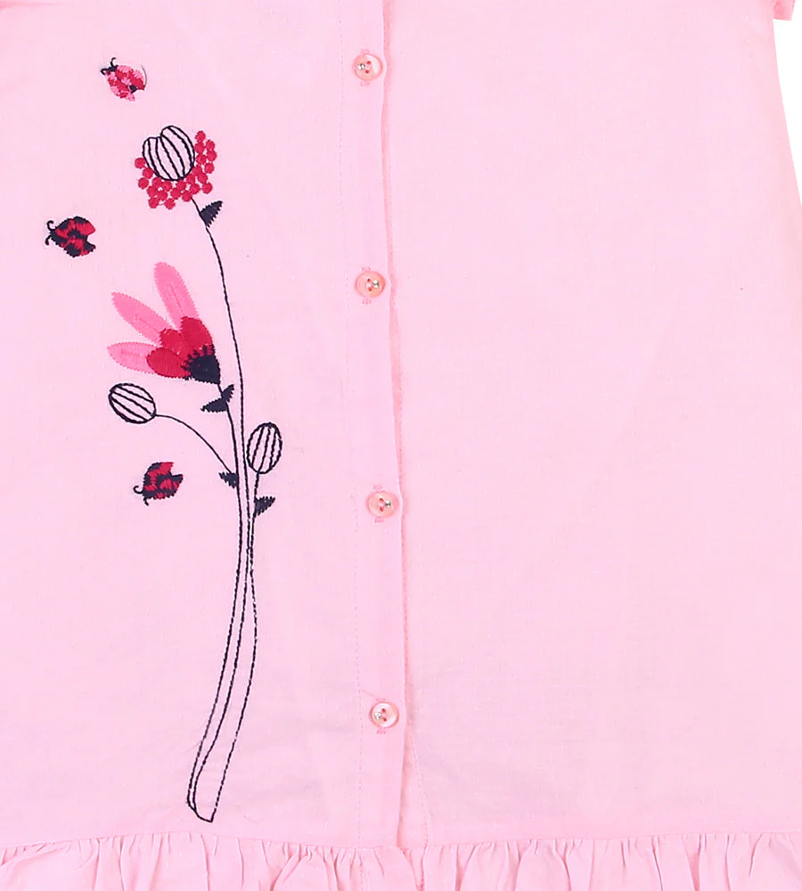 Girls Cotton Dress - 0236947 - Image 4