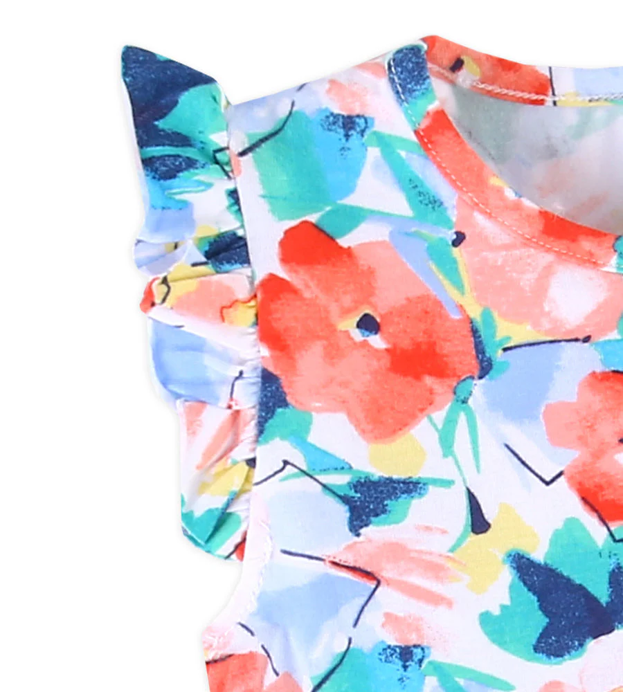 Girls Cotton Dress - 0245618 - Image 3