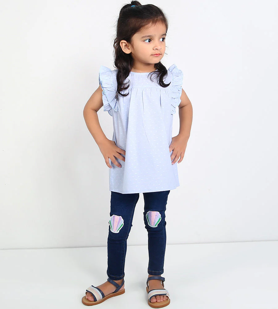 Girls Cotton Dress - 0266801 - Image 2