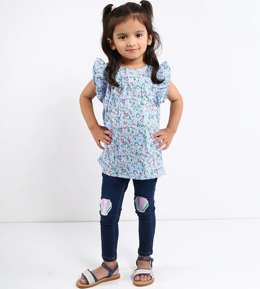 Girls Cotton Dress - 0266809 - Image 2