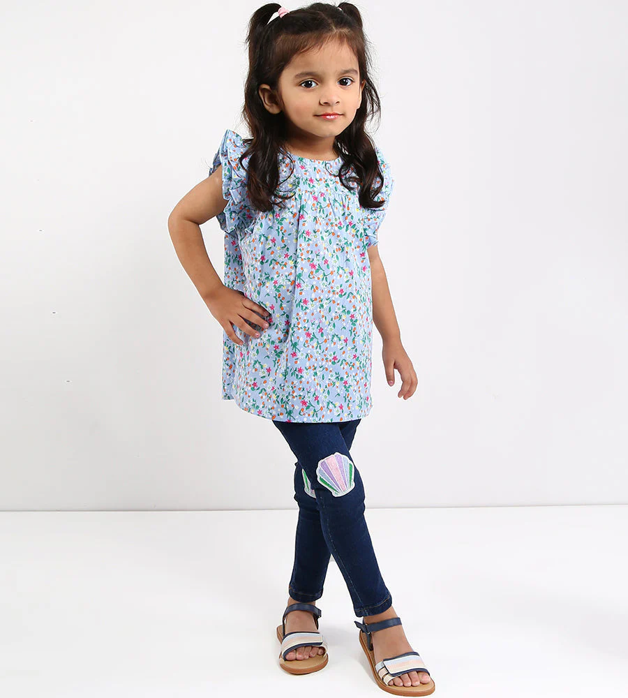 Girls Cotton Dress - 0266809 - Image 3