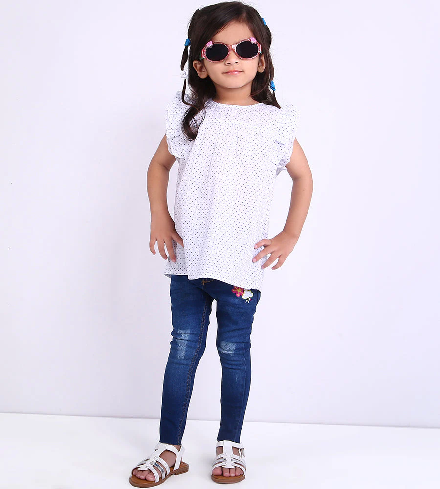 Girls Cotton Dress - 0266825 - Image 2
