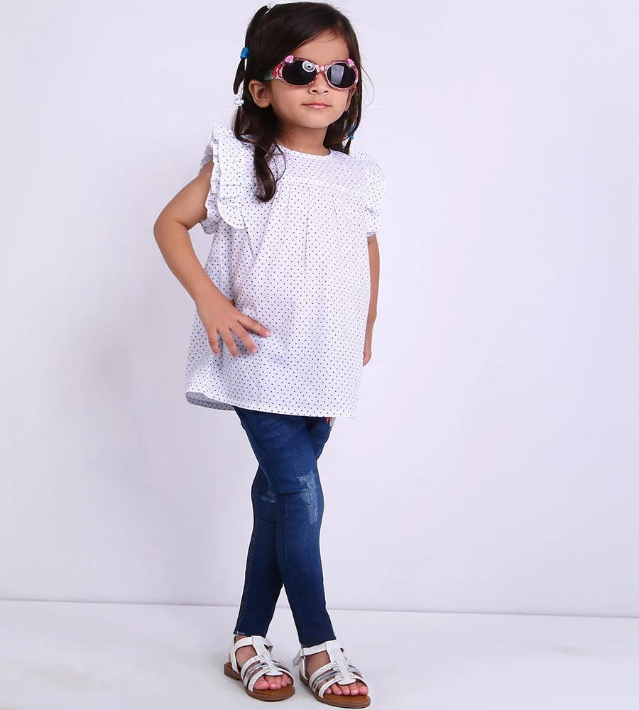 Girls Cotton Dress - 0266825 - Image 3