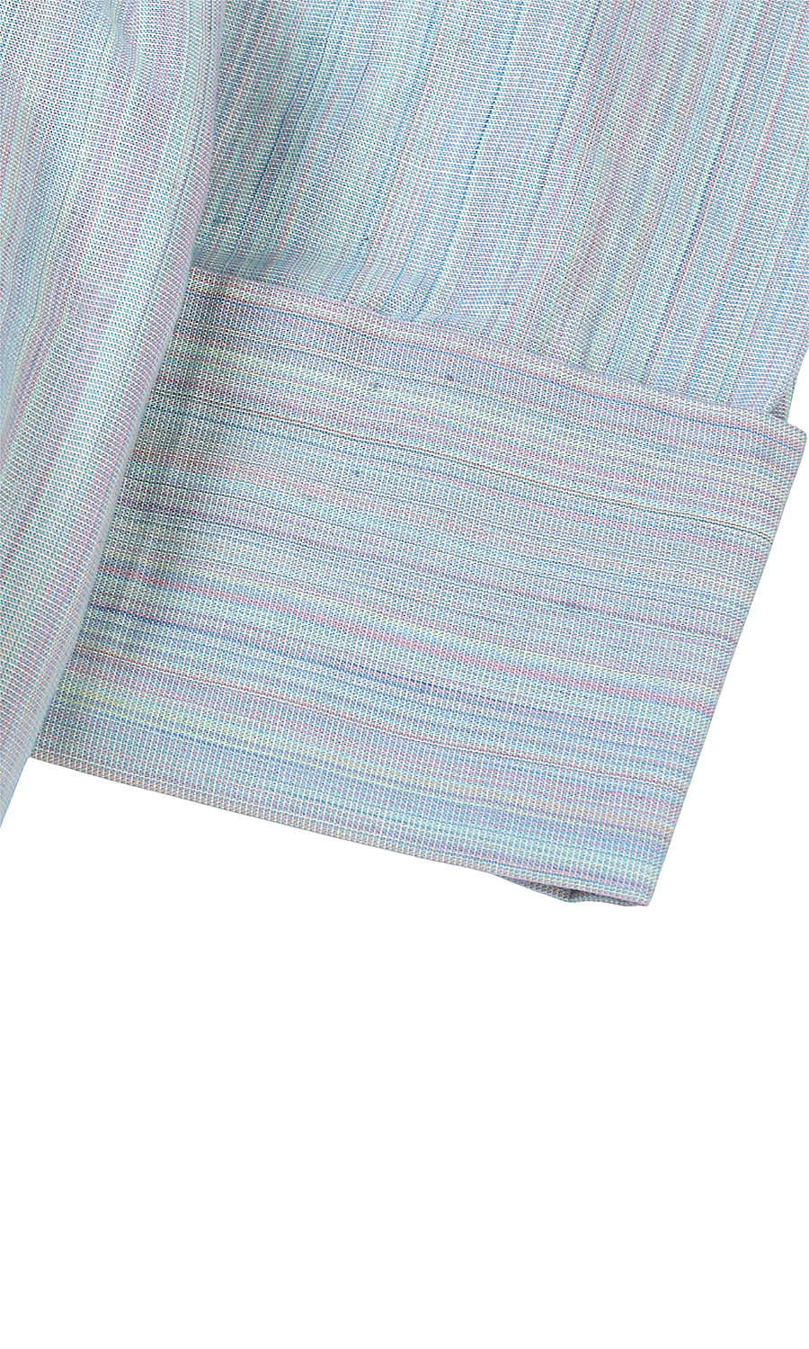 Girls Cotton Frock - Light Blue - Image 4