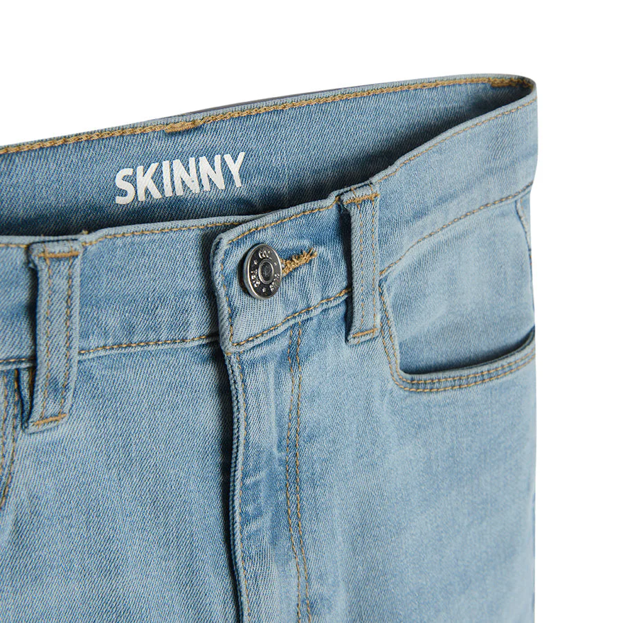 Girl's Denim Jeans Skinny Blue - Image 2