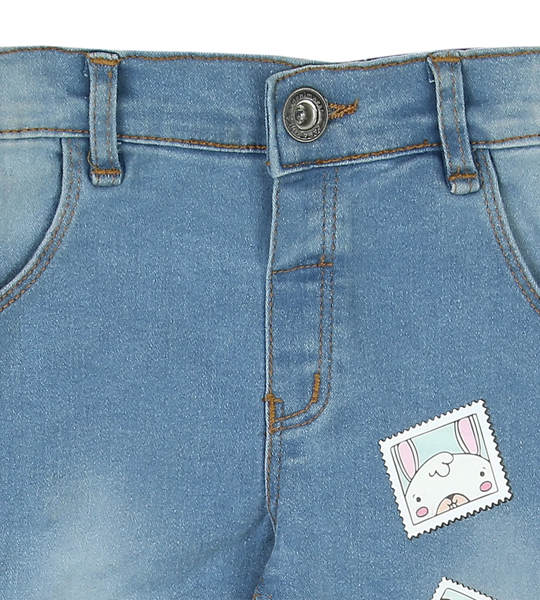 Girls Denim Pants - 0240710 - Image 2