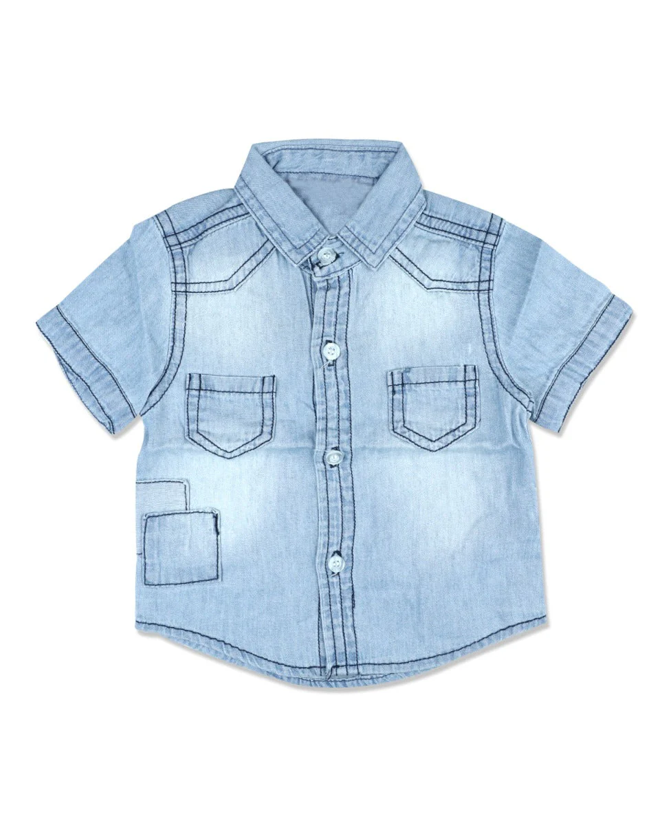 Girls Denim Shirt - 0218301