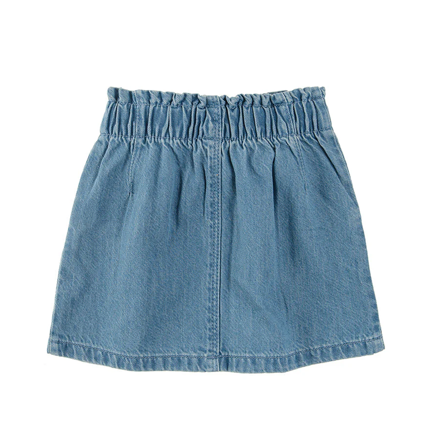 Girl's Denim Shorts Denim CC CJG2410633 - Image 3