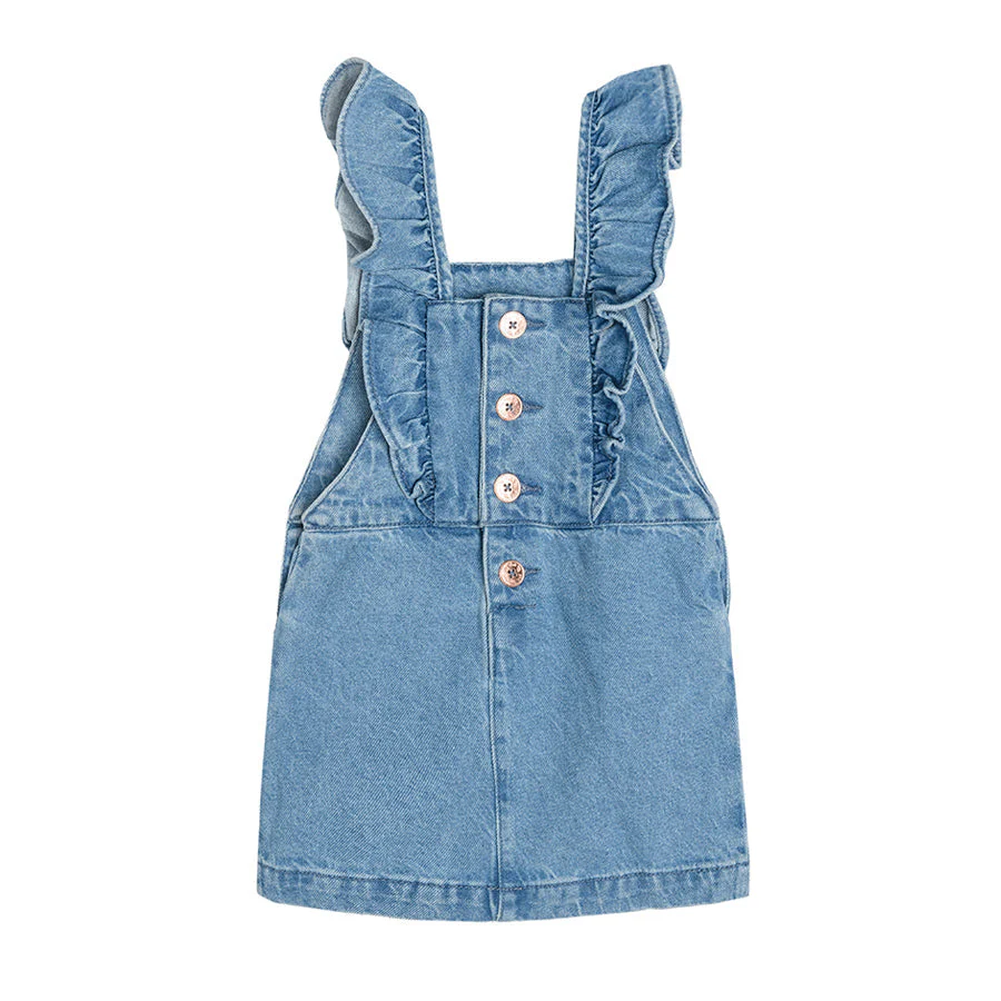 Girl's Denim Shorts Denim Dangri CC CJG2413056