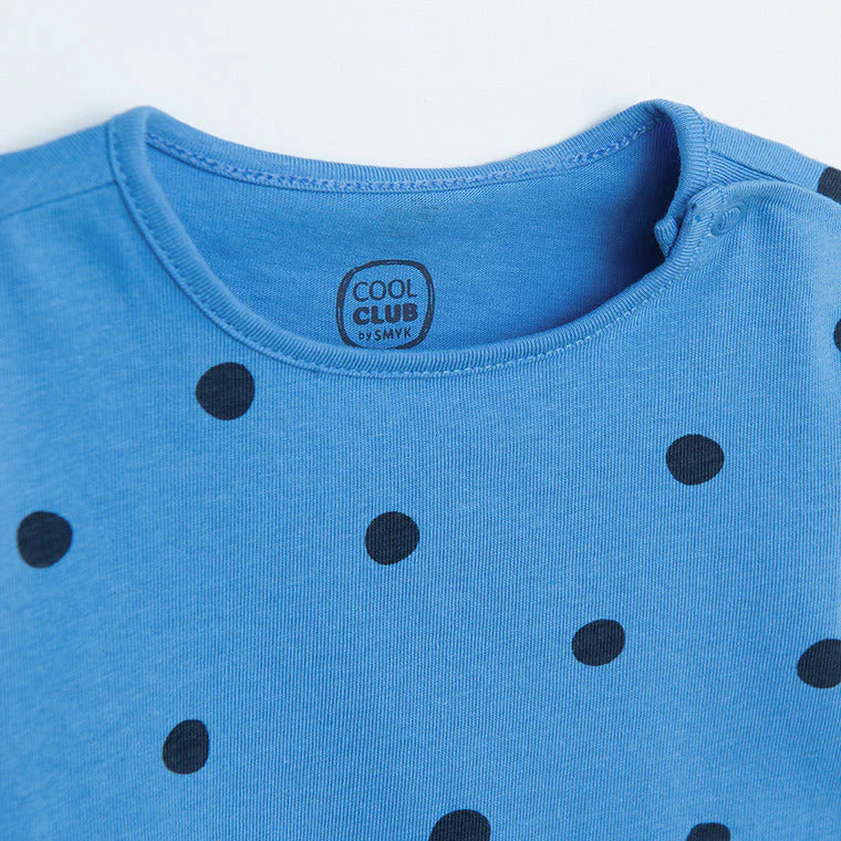 Girl's Dress with Long Sleeves Blue CC CCG2500853 - Image 2