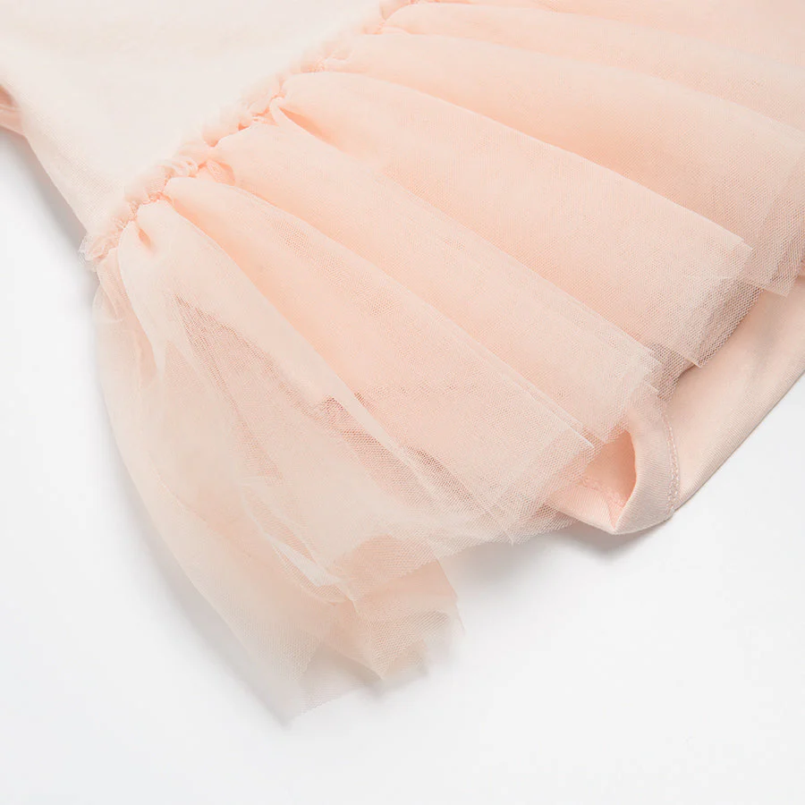 Girl's Dress with Short Sleeves CC CCG2400537 - Image 3