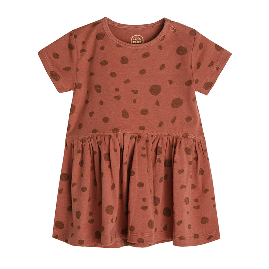 Girl's Dress with Short Sleeves CC CCG2401388