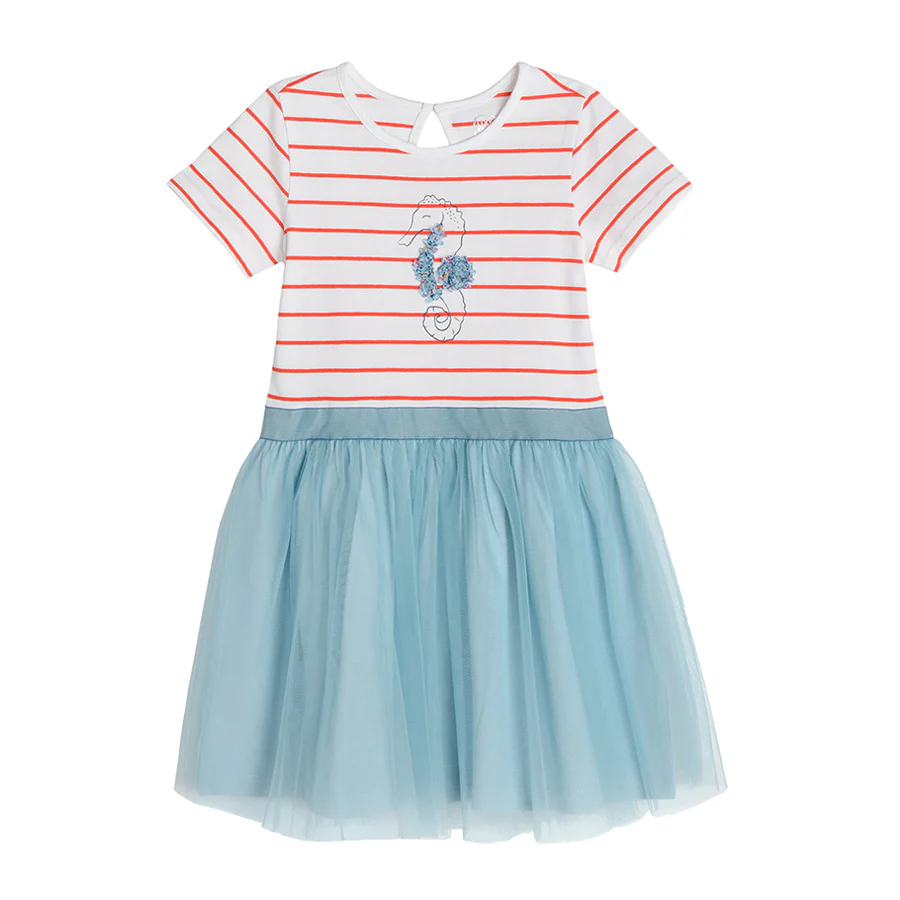 Girl's Dress with Short Sleeves CC CCG2413479