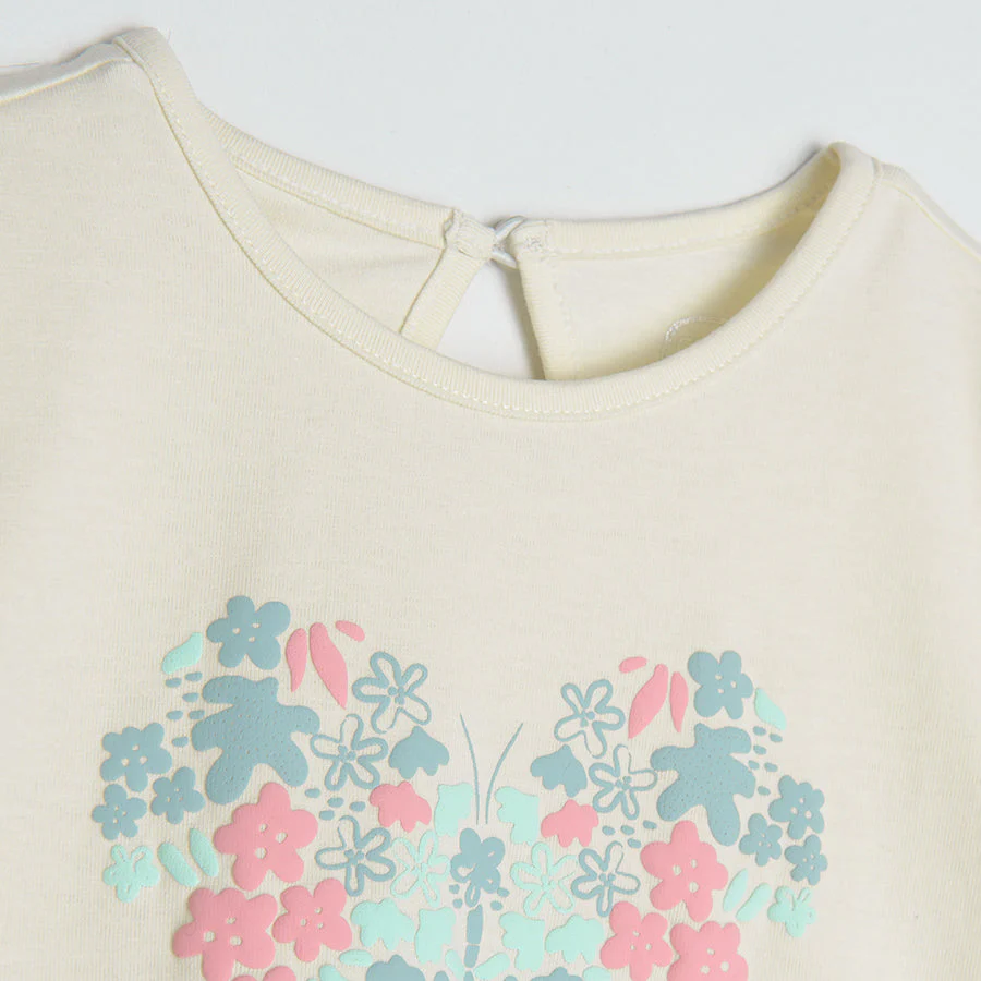 Girl's Dress With Short Sleeves Mix CC CCG2411328 - Image 3