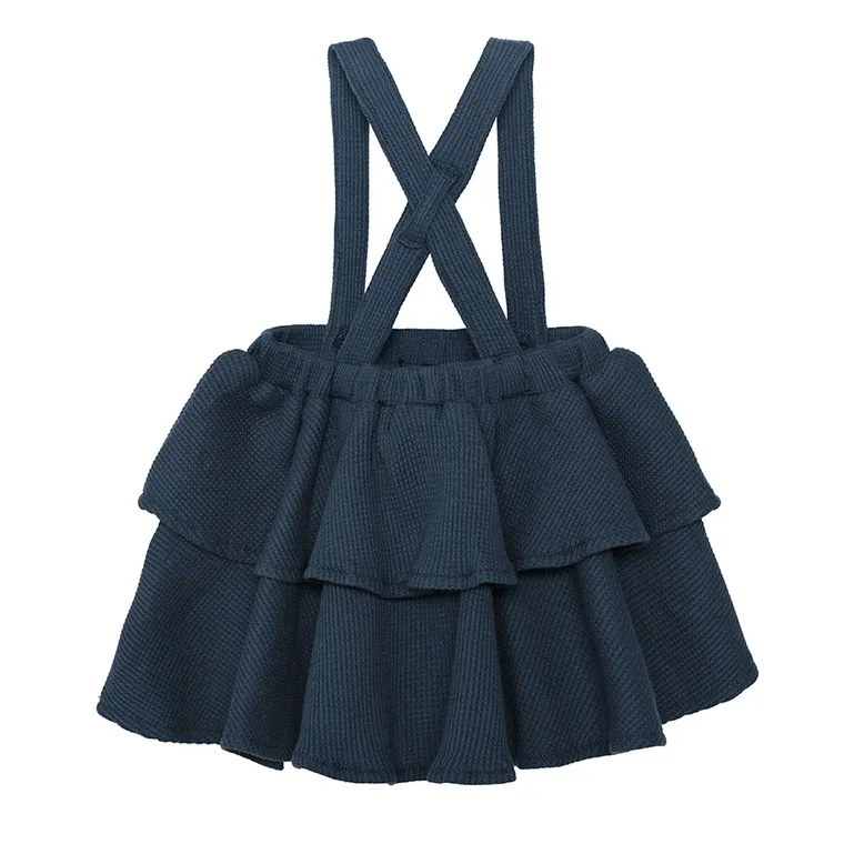 Girl's Dungarees Navy Blue Skirt CC CCG2502951 - Image 4