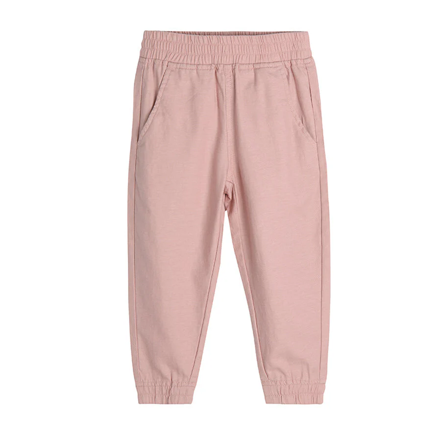 Girl's Fabric Pants Light Pink CC CCG2411425 - Image 3