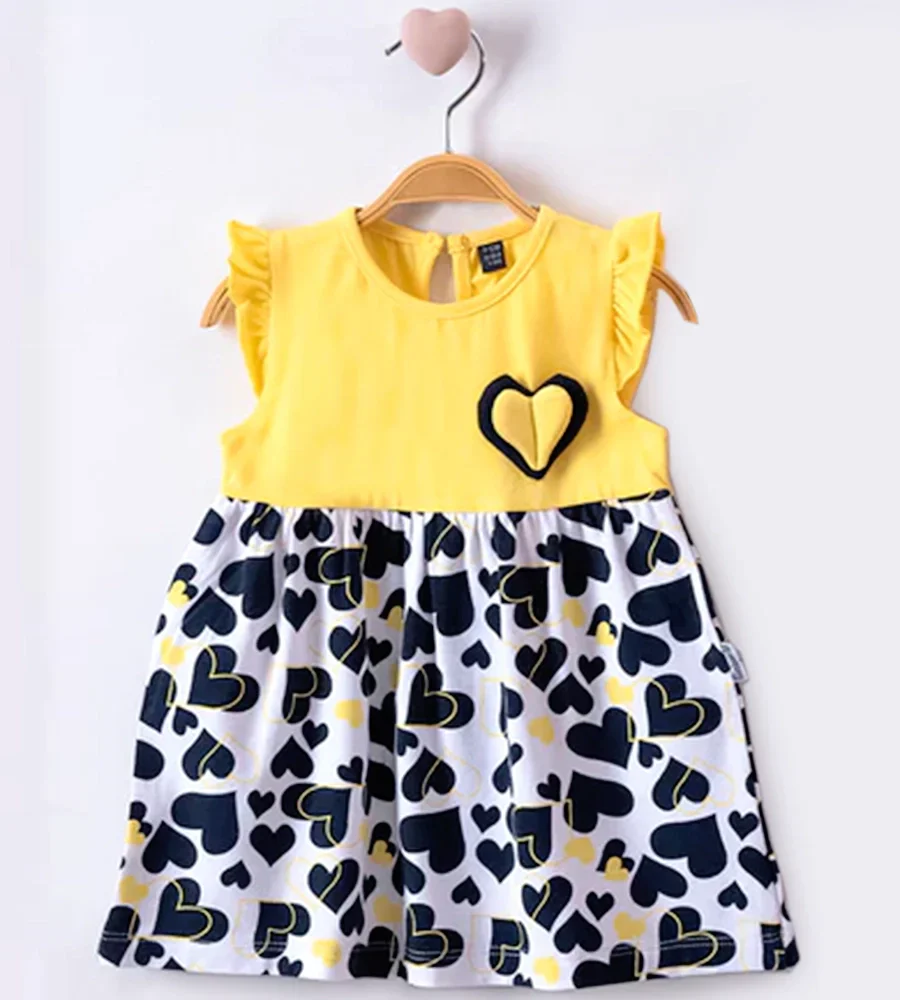 Girls Cotton Dress - 0245667