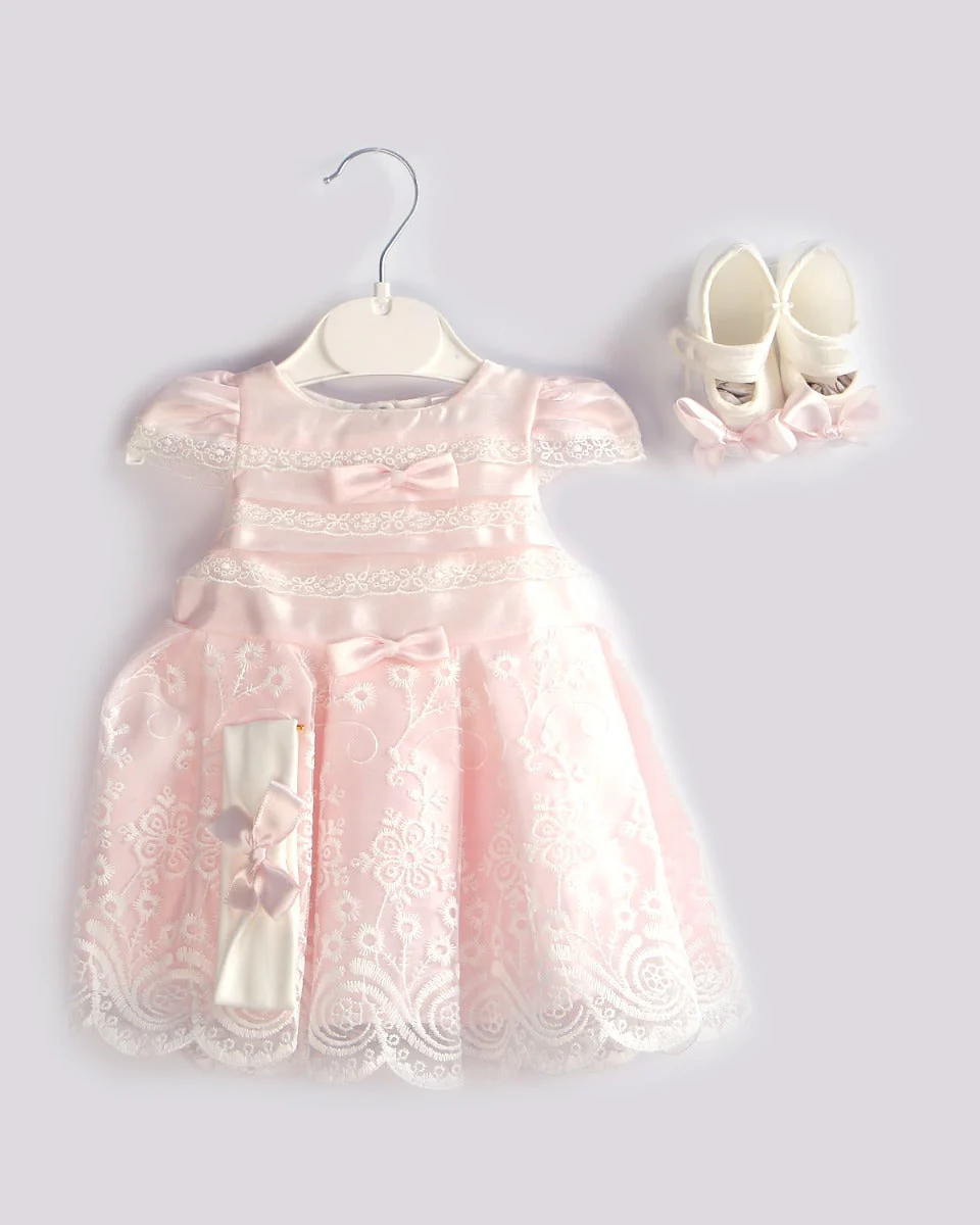 Girls Frock 3 Pcs - 0245945