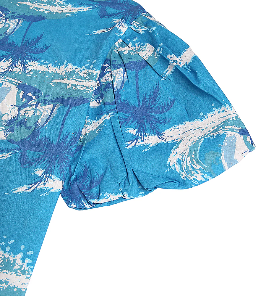 Girls Frock - Blue - Image 3