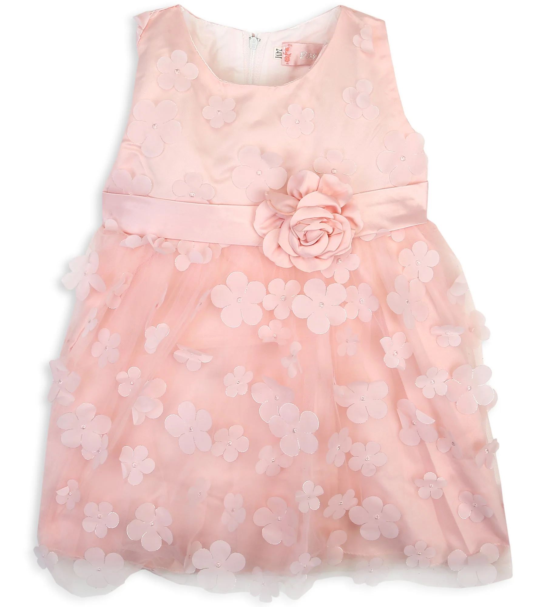 Girls Frock With Hair Band - 0284559 - Image 2