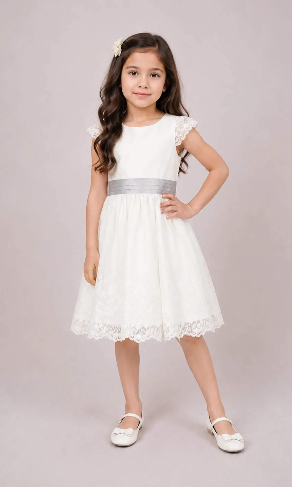 Girls Frock With Half Sleeves CC CCG2412284