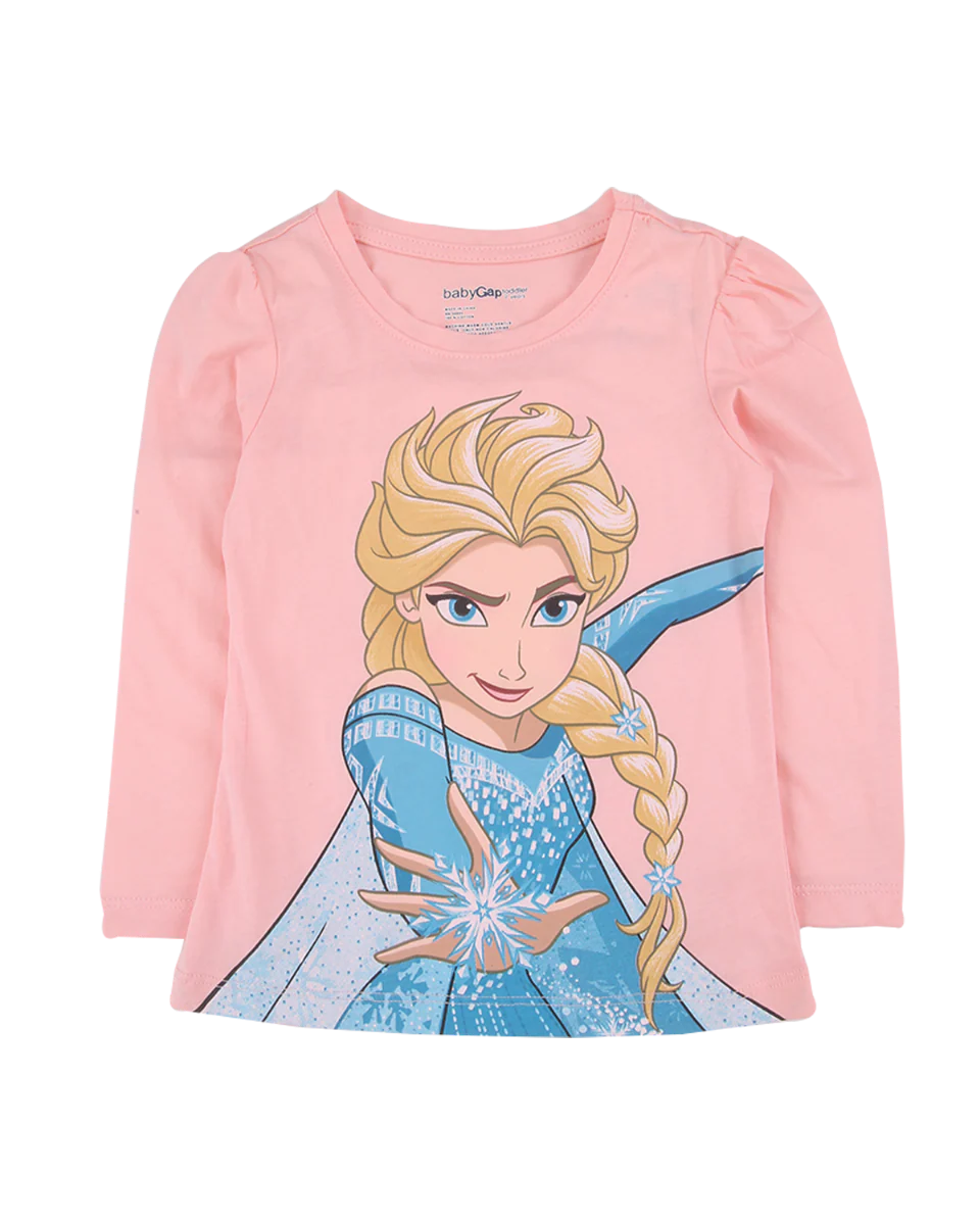 Girls Full sleeves Graphic Tees - 0228275
