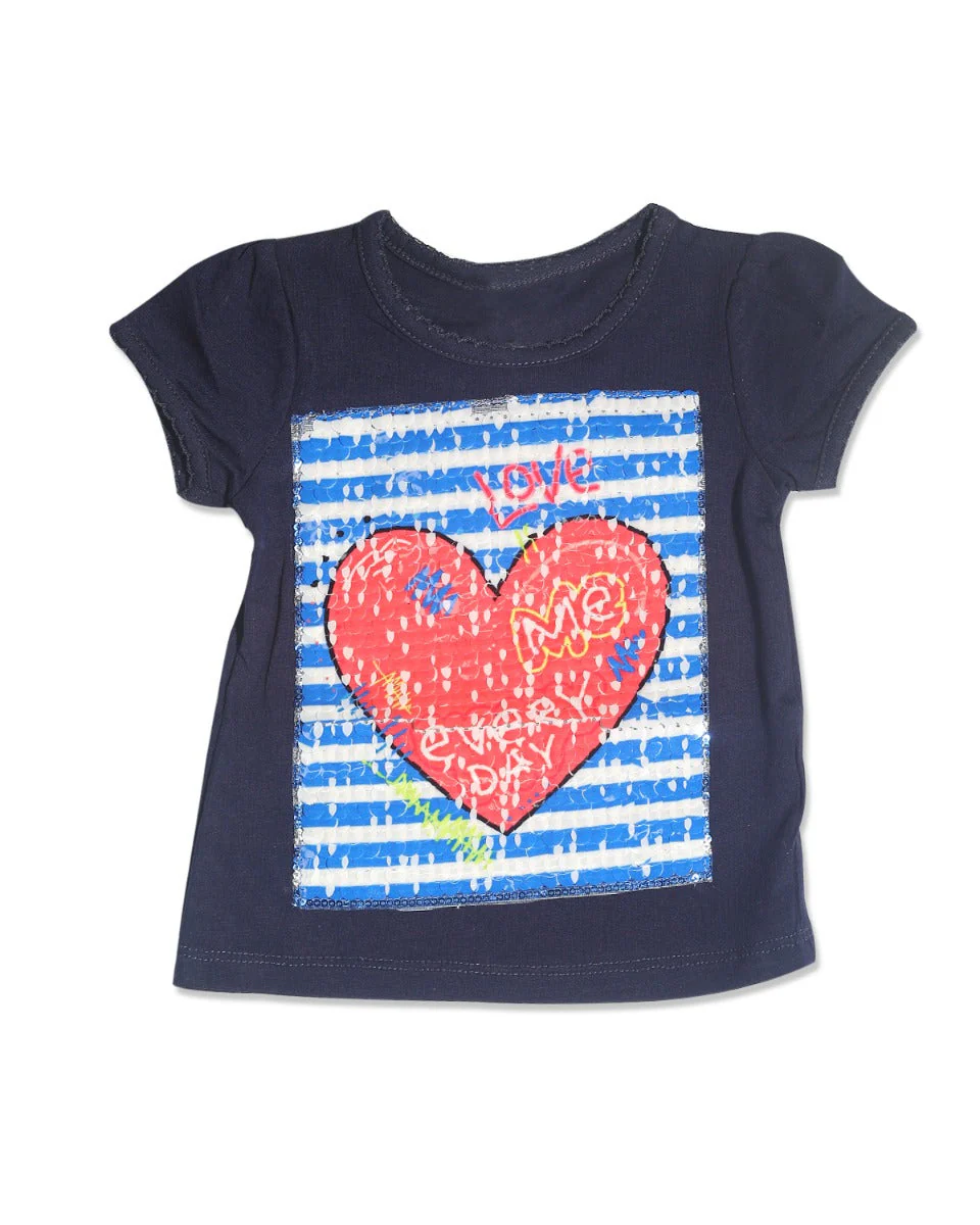 Girls Graphic T Shirt - 0218104