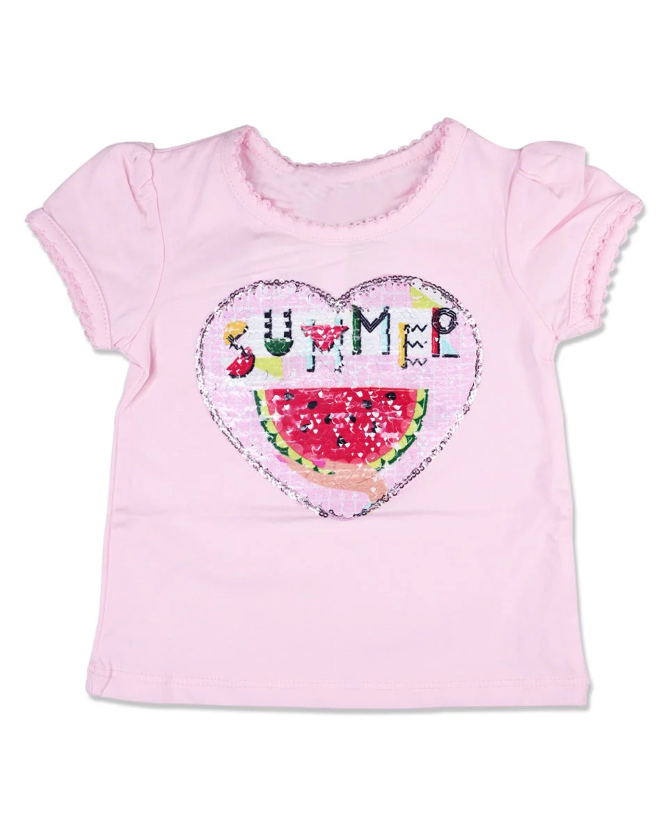 Girls Graphic T Shirt - 0218115