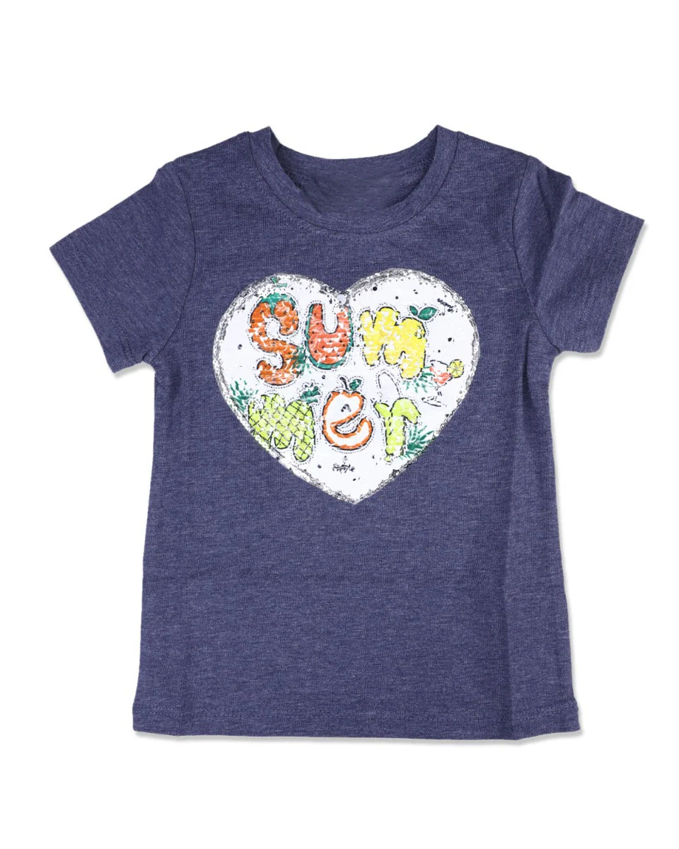 Girls Graphic T Shirt - 0218136