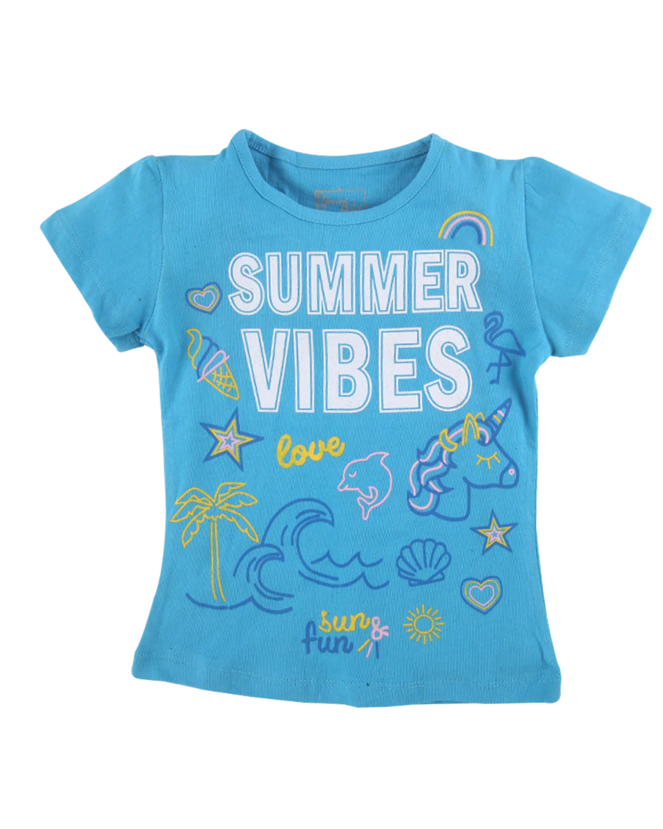 Girls Graphic T Shirt - 0221698