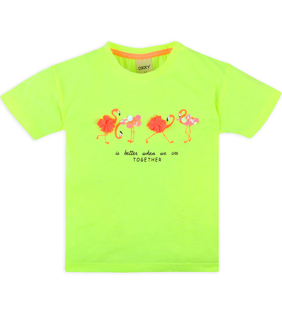 Girls Graphic T Shirt - 0235111