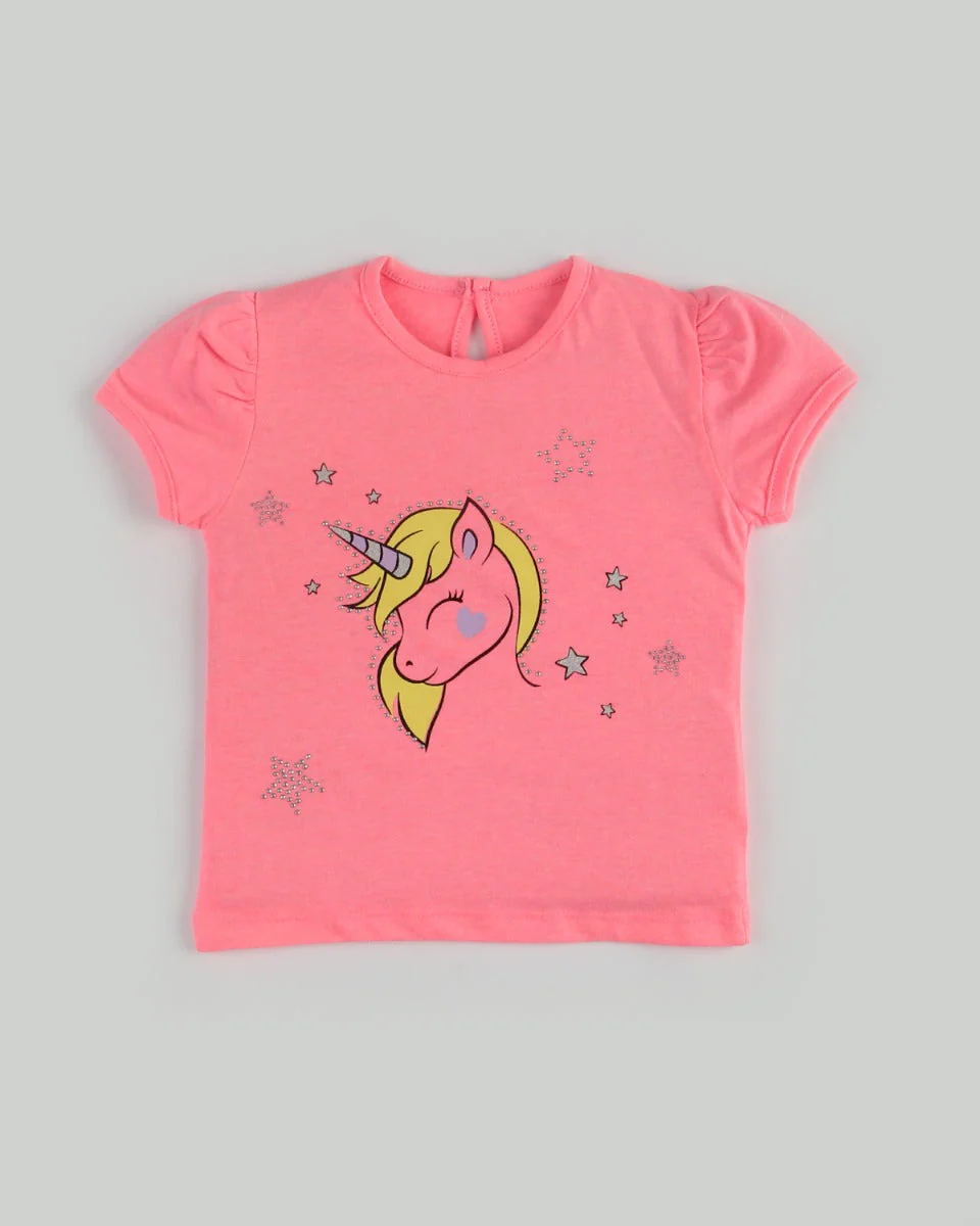 Girls Graphic T Shirt - 0246163