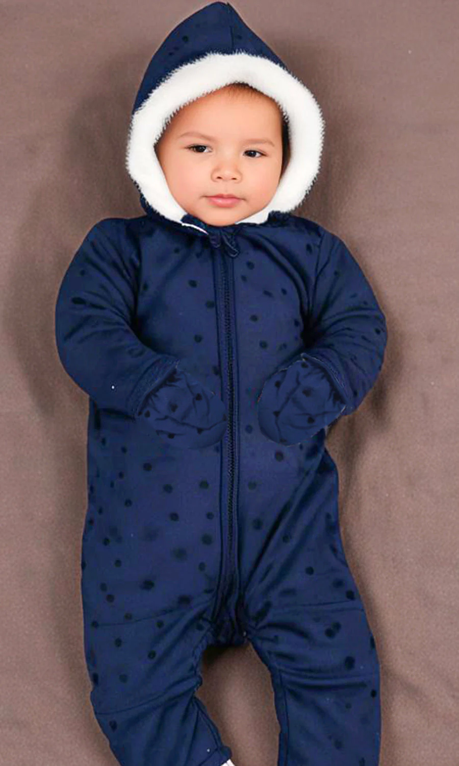 Girls Hooded Romper - 0299414