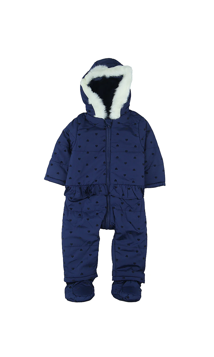 Girls Hooded Romper - 0299414 - Image 2