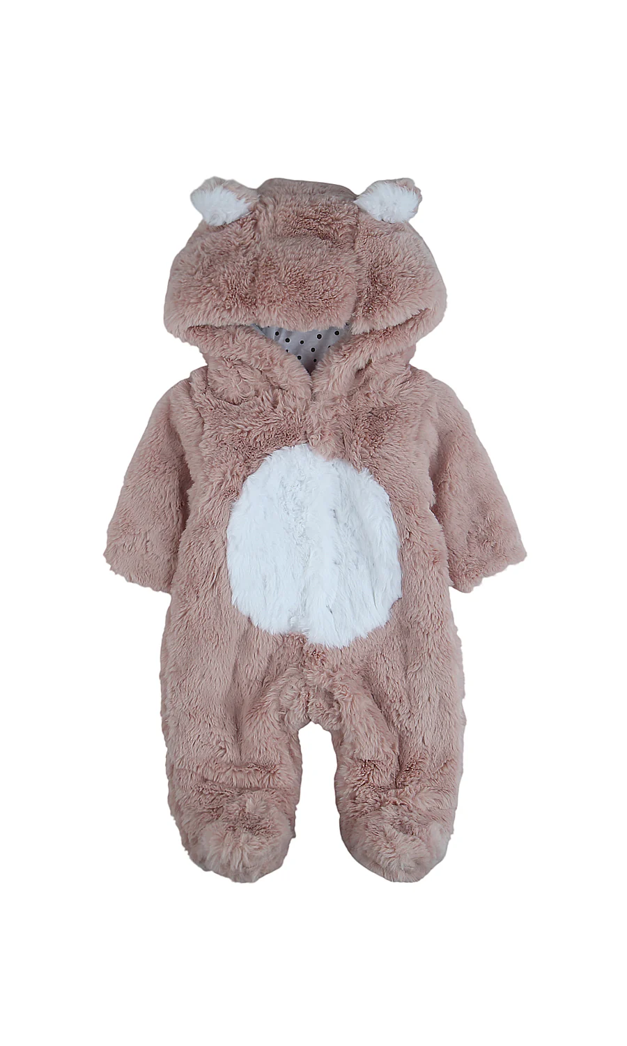 Girls Hooded Romper - 0300503